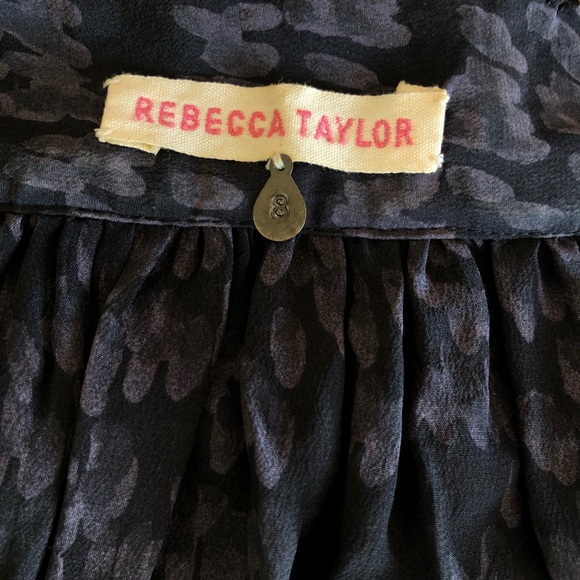 Rebecca Taylor Silk Maxi High Low Dress - Picture 6 of 12